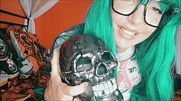 Sexy mistress dominates nerd with intense humiliation and toys