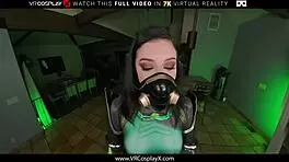 Raven Lane as Viper from Valorant dominates you in 3D POV