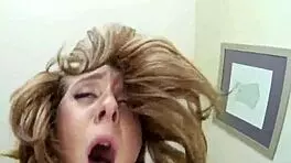 Brooke Wylde bares natural tits while sucking cock and getting tight pussy fucked!