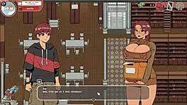 Spooky Milk Life Taboo Hentai Game Pornplay Ep 19 Nerdy Girl Public Handjob In The Library