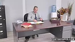 New foster stepdaughter hazel moore pays her foster parents' debt by deepthroating and having sex with the debtor