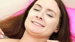 Super Cute Blonde Teen Experiences Huge Orgasm in Lesbian Anal Scene