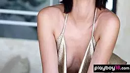 skinny ukrainian babe lilit ariel poses naked with small 18+ tits