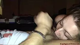 Wow, tinder guy fucks my ass in pov with blowjob and cumshot!