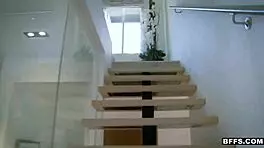 hot teen cosplay queens sharing that monster cock in a foursome, riding and titty fucking!