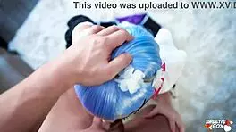 does the sexy maid rem suck and fuck subaru to cum in mouth?