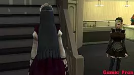 Madara seduces hinata at party, leading to hardcore assfucking and anal request.