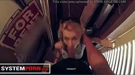 Intensely fucking girlfriend in public places part 1