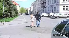 Beautiful tight teen gets pussy and anal rode!