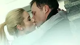 hey, wanna see this petite classy beauty riding cock on the floor like a pro?