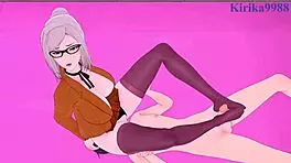 Meiko Shiraki and Hana Midorikawa have intense sex in Prison School hentai.