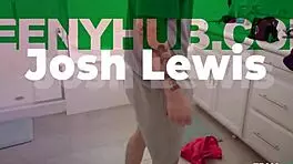 Scarlet Skies And Joshua Lewis In Her Fantasy Blowjob Scene