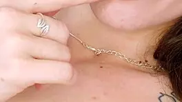 Super hot newcomer strips and shows her sexy body!