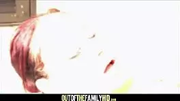 Tiny black step daughter Dani Love gets fucked by white Tommy Gunn