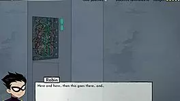 Yo, cumming on Blackfire in 18Titans Part 12 hentai game