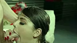 petite 18+ cowgirl gina valentina rides hard in doggystyle