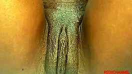 huge dildo fails to satisfy ebony girl