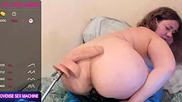 Hey, you ever seen a crazy girl squirt so much her pants get drenched?