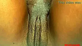 huge dildo fails to satisfy ebony girl