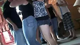 cock sucking coed teen gets on her knees