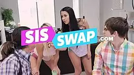 Titty - Big Tits Black Babe Gives Titsjob Before Getting Drilled Hard