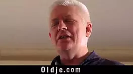 Young 19 babe rims old guy’s ass in wild doggystyle