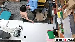 teen thief penelope reed punished in garage