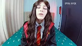 Hermione Granger Seduces with Strip Tease