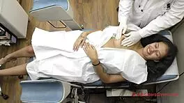 1st gyno exam for ava siren & angel santana, damn nervous