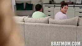 Bringing flowers to my stepmom Anya Olsen, then threesome with Jayden Marcos and Lucky Fae 😍