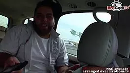 Small Tits British Student Teen Picked Up and Fucked