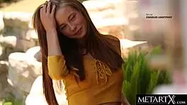 Cute Brunette With Perfect Body Reaches Intense Orgasm