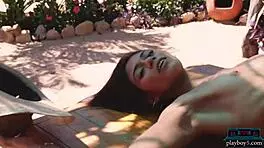 Yo, check Hannah Le strip naked on this ranch! 🔥