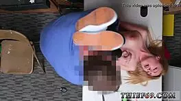 German Blonde Teen Outdoor She Was Apprehended And Brought To The Police Station