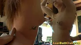 i stuck a butt plug in my teen ass, gaping wide for the camera