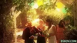 ash hollywood rims slut in wild threesome action