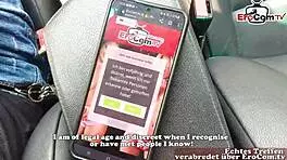 Yo, caught this German redhead teen 18+ Penny Payne for an outdoor creampie POV date! 😜