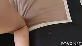 Carter Cruise sucks cock in rough missionary POV?