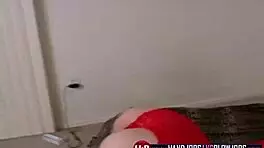 Hot Blonde Teen 18+ Chaisty Gives a Handjob