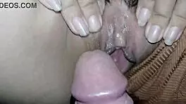 Innocent Teen Stepdaughter With Wet Pussy Takes Cumshot In POV Homemade Video