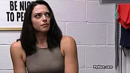 i ripped clothes off teen thief at work for deepthroat on my monster cock