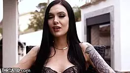 throated slut teen with big dick roughing mouth