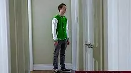 Stepbrother Pounds Stepsis Doggy Style on Bed