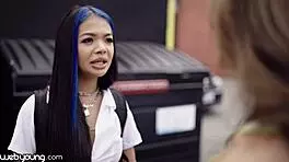 Wy Pleasuring My Bully So She Wont Tell My Secret At The College