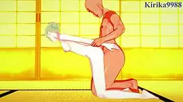 Kagura, Tae Shimura, Tsukuyo And Old Man Engage In Intense Hentai Sex Scenes