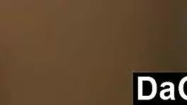 Two teen lesbians play with camera in bedroom