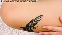 i massage this petite 18+ blonde on the sofa with uncle