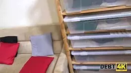 Debt Collector Fucks Young Businesswoman Eveline Dellai