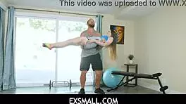 Brad Newman Pummels Lily Glee's Tight Wet Coochie