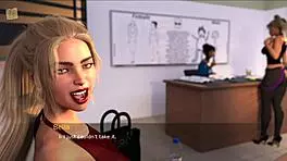 Summers gone 21: Big tits blonde in 3D hentai?